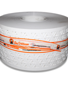 Egg belt 245mm white-KB PP 1.3mm triangular holes 20mm edge